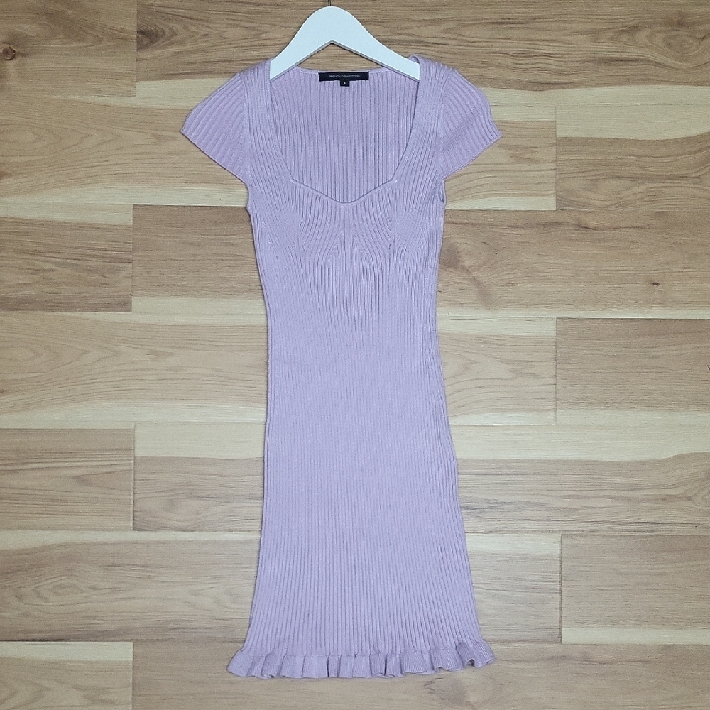 Lavender Knit Dress